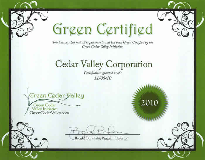 Green Certificate